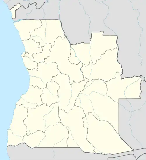 Saurimo is located in Angola