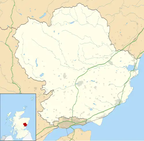 Locations in Angus