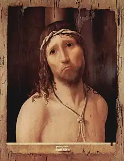 Ecce Homo by Antonello da Messina (1475)