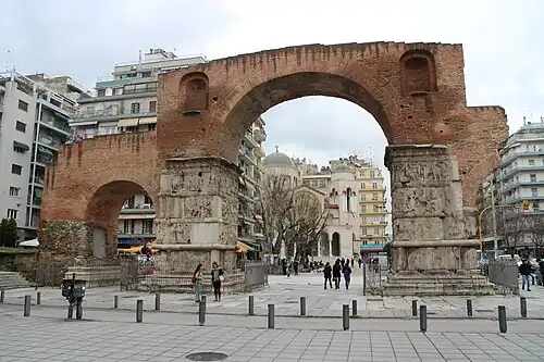The Arch of Galerius in 2018