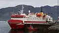 Sarfaq Ittuk moored at Narsaq port