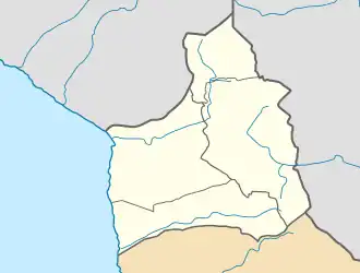 Vilavilque is located in Arica y Parinacota