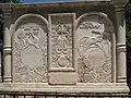 Relief at the Armenian Catholic Patriarchate in Bzoummar, Lebanon (1993)