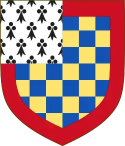 Coat of arms as duke until 1316