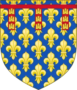 Arms of Robert d'Artois