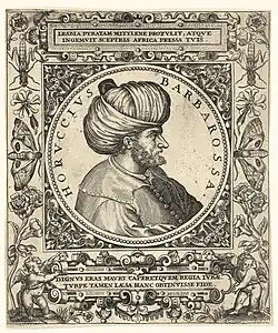 Portrait of Aruj Berbarossa, Sultan of Algiers