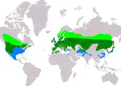 Map of range