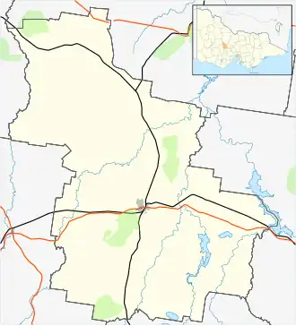Dunolly is located in Shire of Central Goldfields