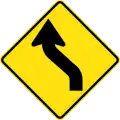 (W1-4) Double curve first to left