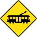 (W5-41) Tram Crossing