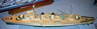 Model of D'Entrecasteaux (1931)