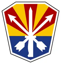 Shoulder Sleeve Insignia, Arizona Army National Guard