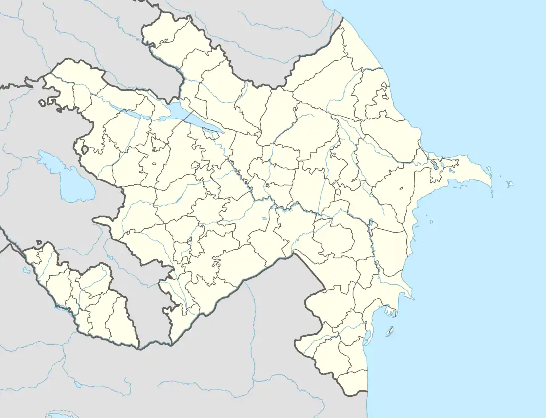 Minbashyly is located in Azerbaijan
