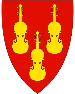 Coat of arms of Bø Municipality (1988-2019)