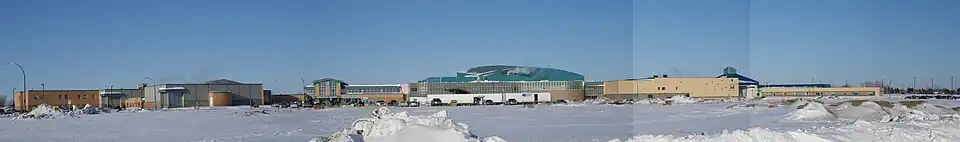 Bethlehem High School - Shaw Centre - Tommy Douglas High School panorama