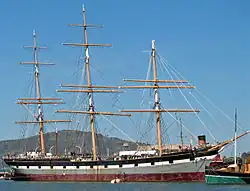 Star of Alaska, now museum ship Balclutha