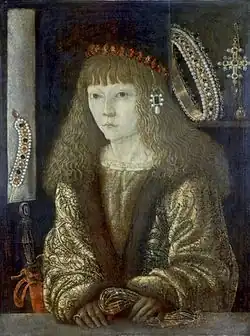 John Corvinus, 1486, now in the Alte Pinakothek