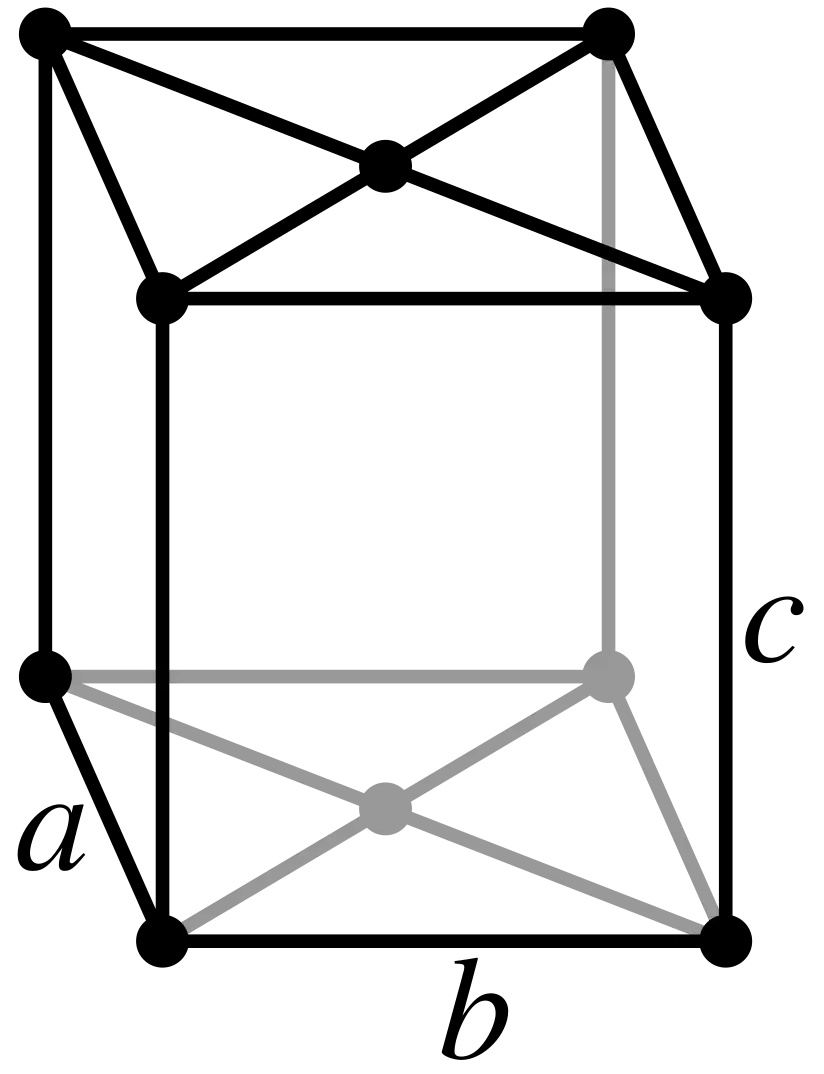 Base-centered orthorhombic crystal structure for iodine