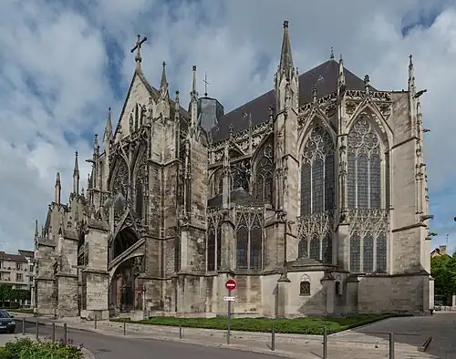 From the southeast in 2014