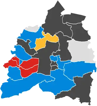 2003 results map