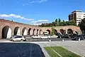 Road passage through the Theresia Bastion