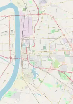 Magnolia Cemetery (Baton Rouge, Louisiana) is located in Baton Rouge