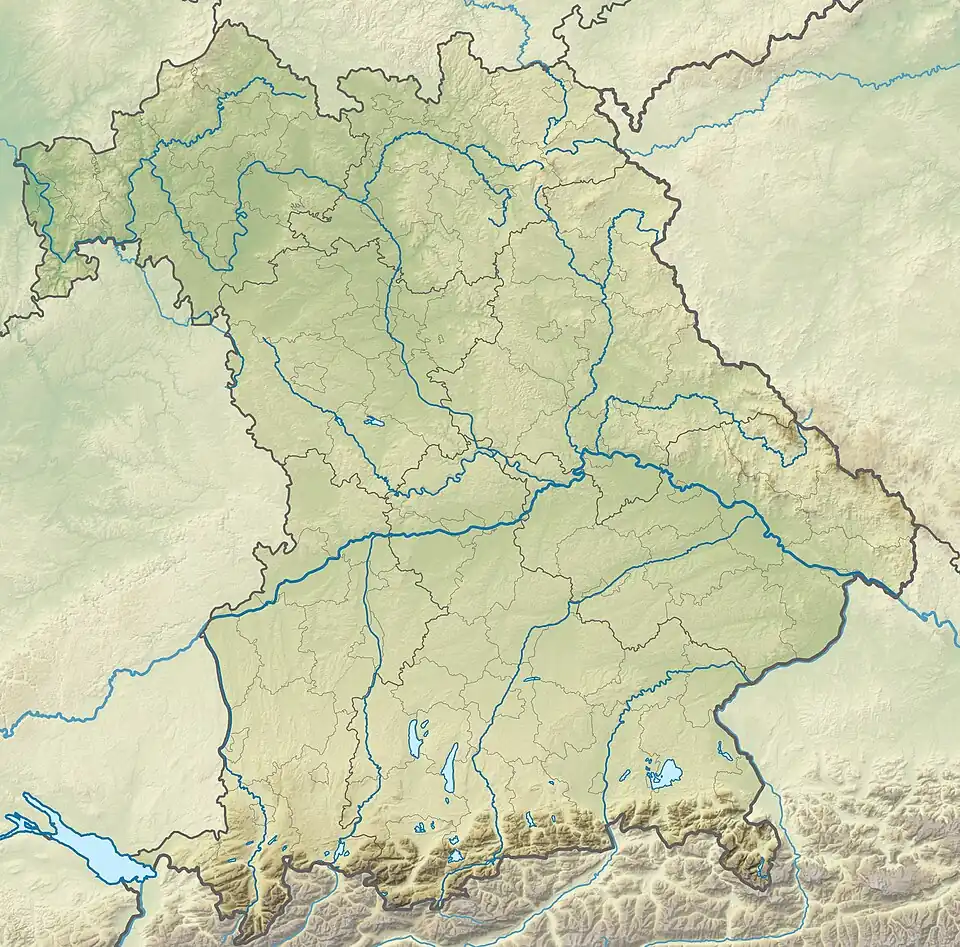Gsengetstein is located in Bavaria