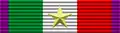 Medaglia d'oro ai benemeriti della scuola della cultura e dell'arte - ribbon for ordinary uniform