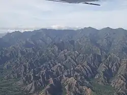 Mountains behind Sacato.