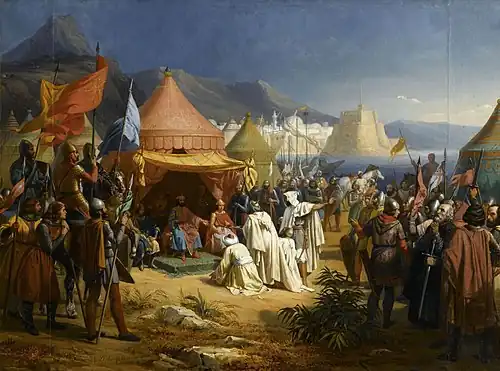 The Capture of Tripoli by Charles-Alexandre Debacq