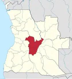 Bie, province of Angola