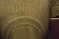 Cistern of Philoxenos Capital with mason's mark