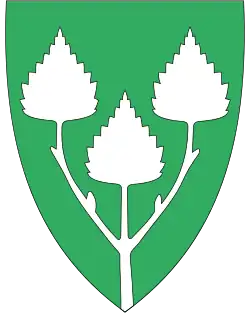 Coat of arms of Birkenes Municipality
