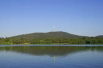 Black Mountain, part of the claimed territory of the Ngambri.