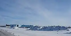 Construction in the Blairmore Urban Centre