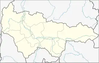 Nyaksimvol is located in Khanty–Mansi Autonomous Okrug