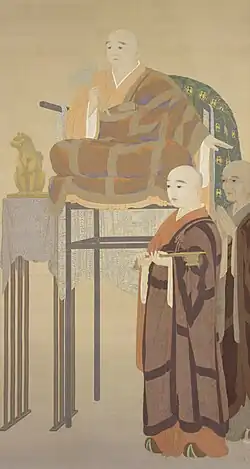 Bodhisattva Kenshu (賢首菩薩), 1907. Important Cultural Property.