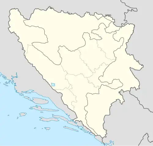 Babinac is located in Bosnia and Herzegovina
