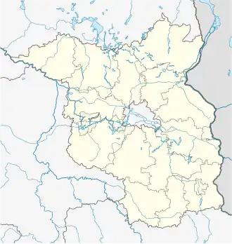 Jüterbog Airfield is located in Brandenburg