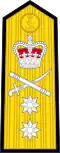 Royal Navy rear admiral shoulder board