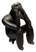 Male figurine, "The Thinker"