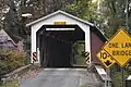 View of bridge from the road
