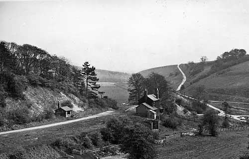 Burdale station in April 1961