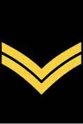 Sailor first class (previously leading seaman) or matelot de première classe