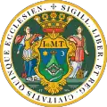 Official logo of Pécs District