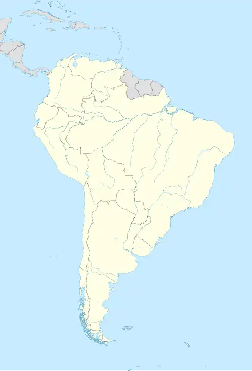 2016 Copa Sudamericana is located in South America
