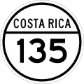 National Secondary Route 135 shield}}