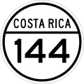 National Secondary Route 144 shield}}