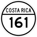 National Secondary Route 161 shield}}