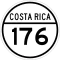 National Secondary Route 176 shield}}